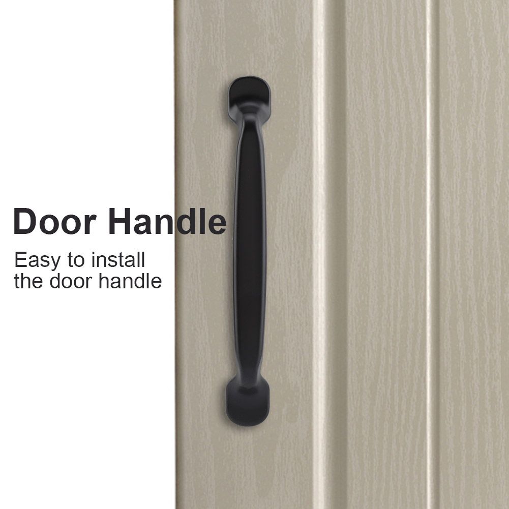 Sturdy Durable Black Door Handle for Cabinet Wardrobe Drawer Cupboard(2#) view 10