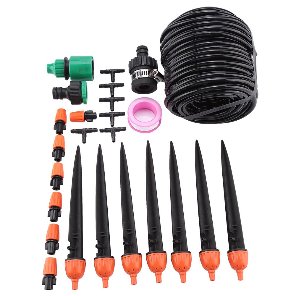 10M DIY Garden Water Drip Irrigation Kit Plant Automatic Watering Set view 4