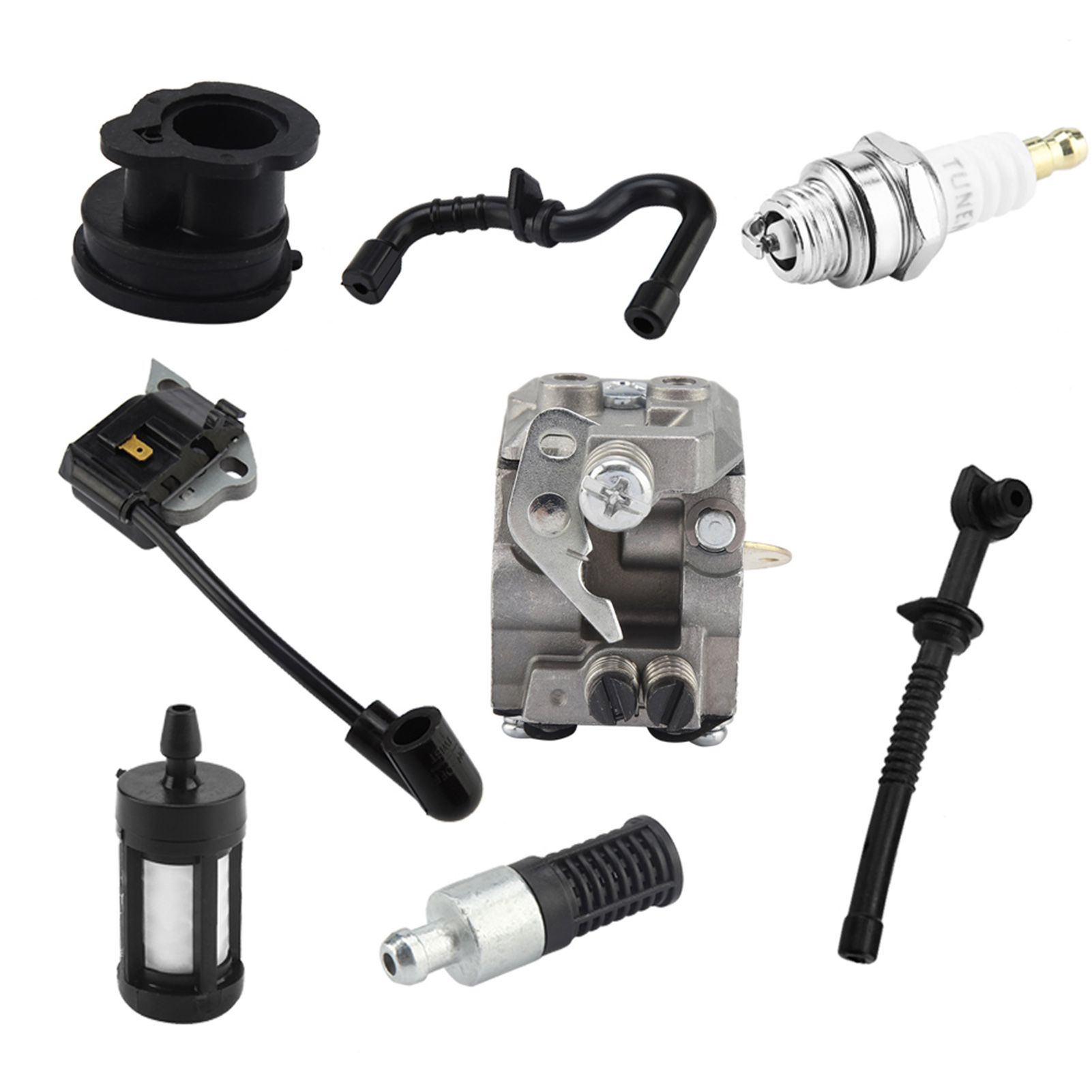 Carburetor Ignition Coil Carb Set for Stihl Walbro 017 018 MS170 MS180 Chainsaw view 5