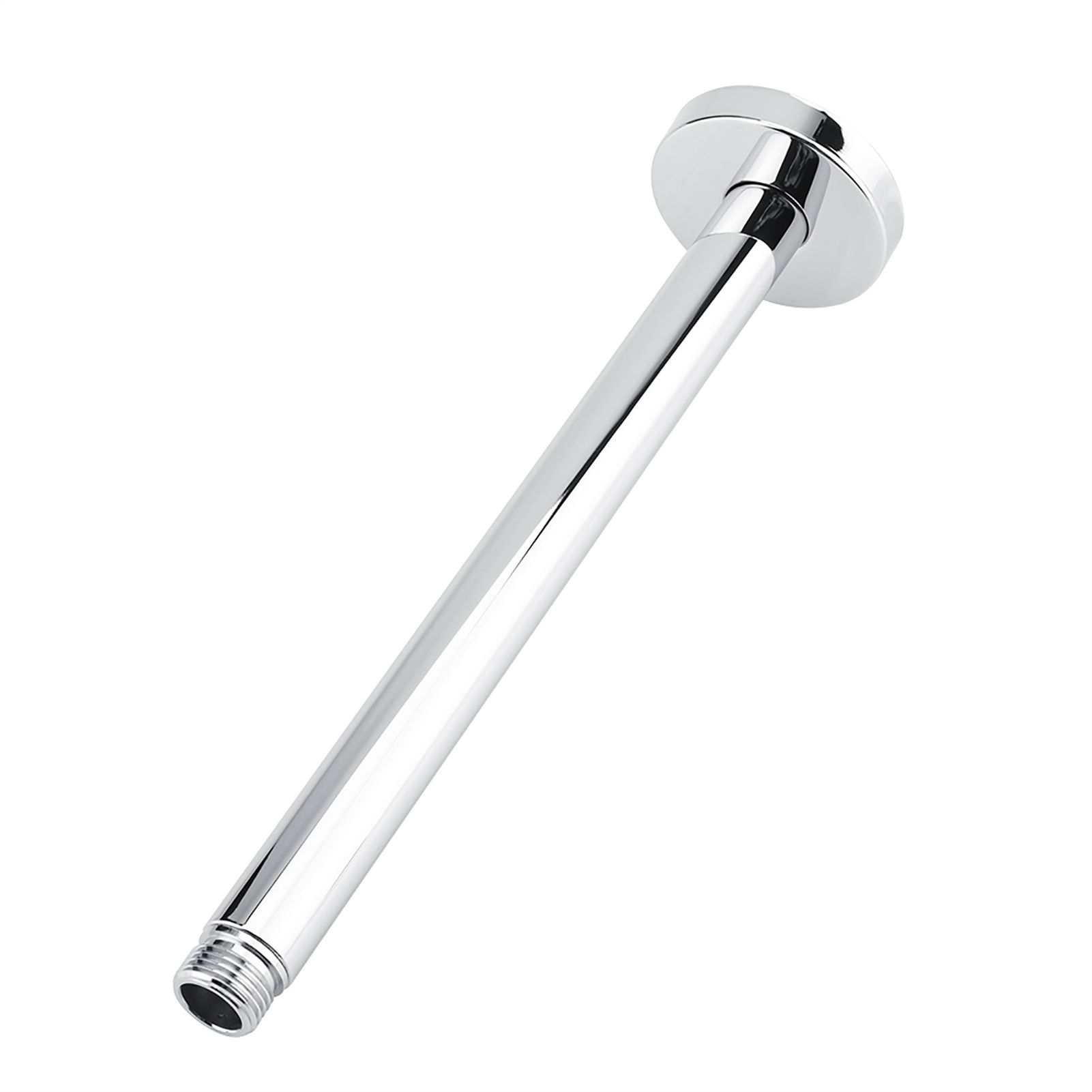 Stainless Steel Round Top Shower Arm Pipe Wall Mount for Bathroom Ceiling view 8