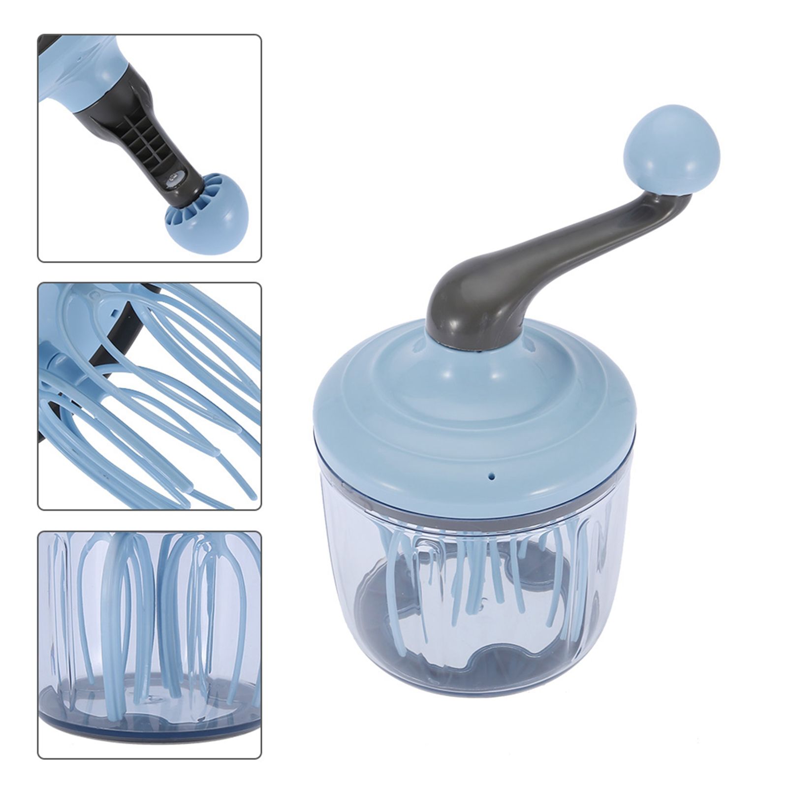 Hand Type Egg Cream Whisk Multifunctional Eggs Beater Practical Kitchen Tool view 9
