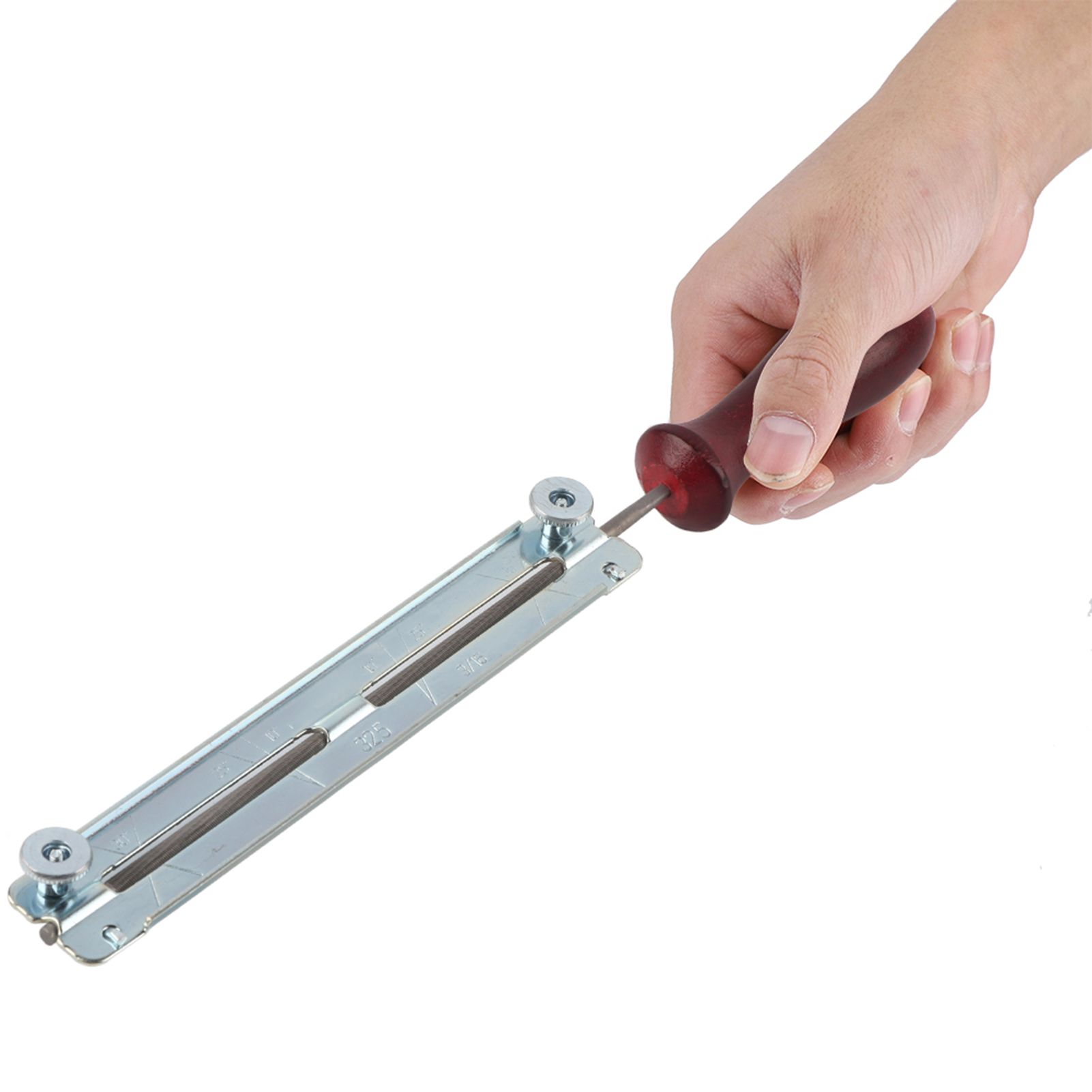 Chainsaw Sharpening Filing Chain Saw File Kit with hardwood handle(4.8mm) view 7