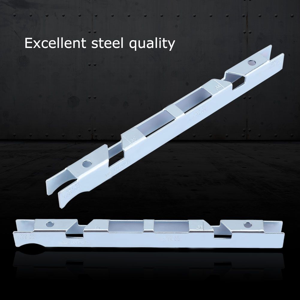 Universal Chainsaw Chain Depth Gauge File Guide Tools Guide Bar Groove Cleaner view 8