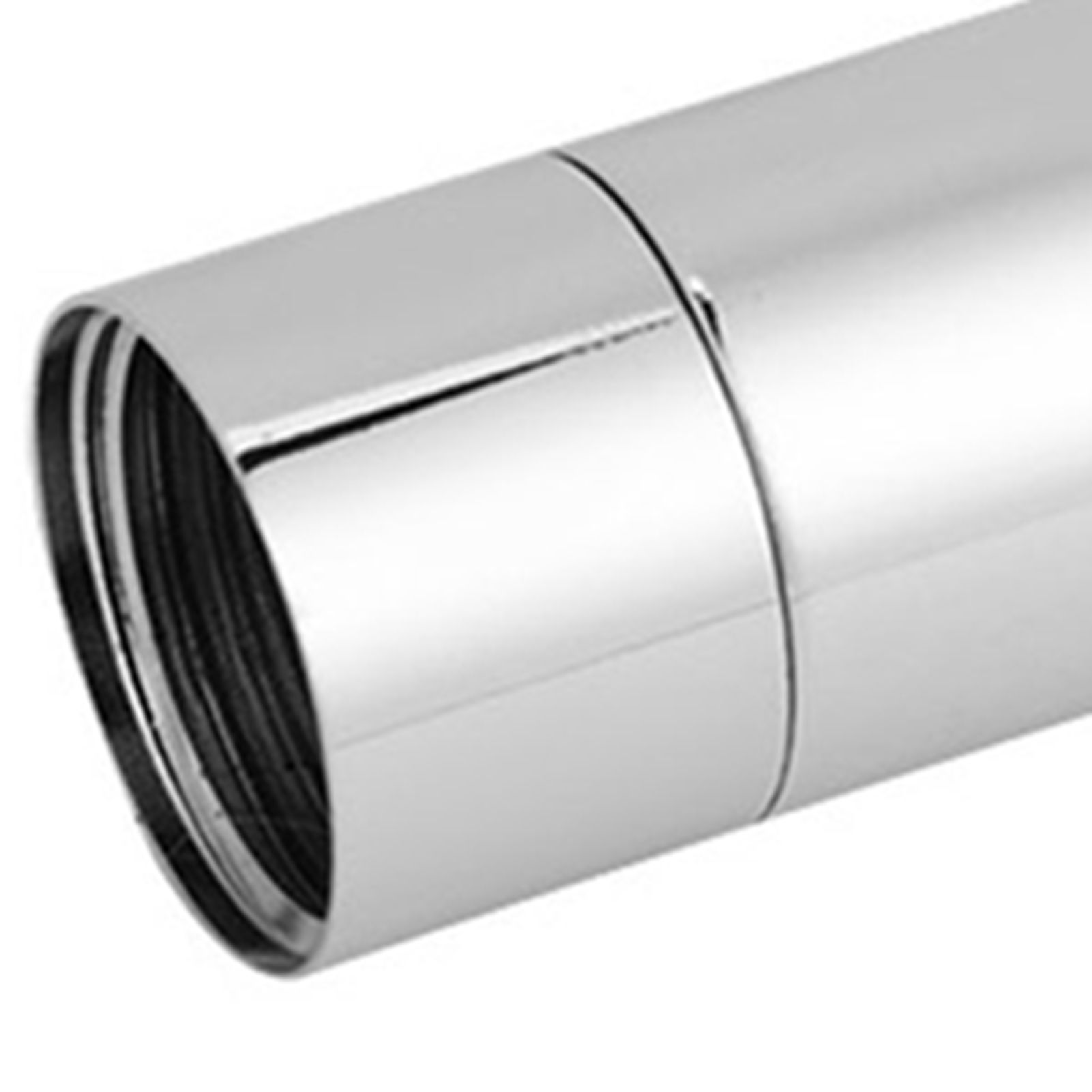 4inch Stainless Steel Shower Extension Round Tube with Chrome Plating for view 14