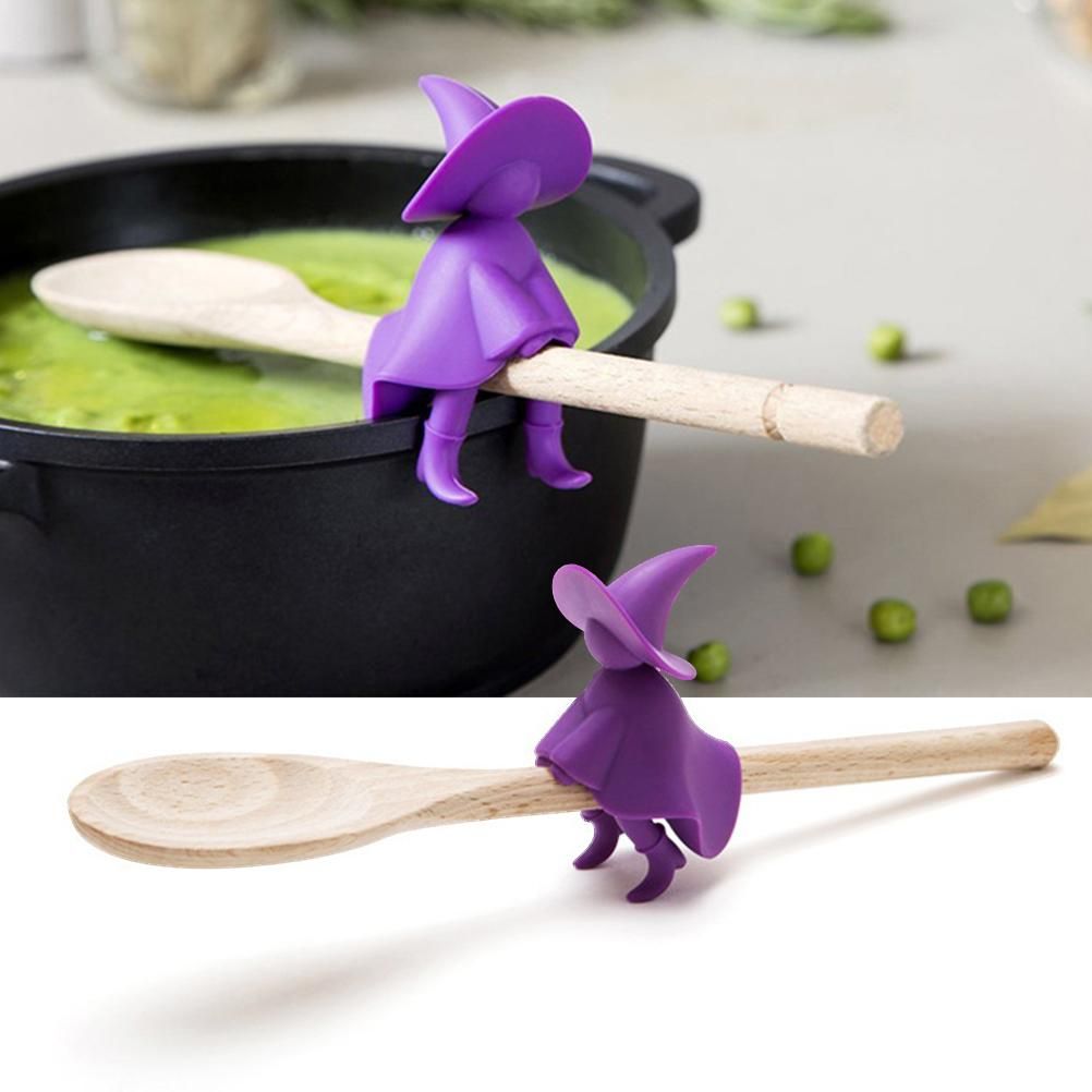 Silicone Kitchen Tools Witch Steam Releaser Nontoxic Durable Silicone Cooking view 2