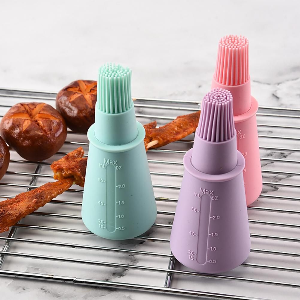 Heat Resistant Silicone Oil Bottle Brush Barbecue Brushes Baking Brush Tool view 4