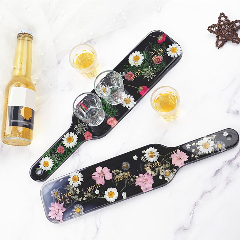 Silicone Tray Mold Glass Cup Tray Mold DIY Silicone Epoxy Resin Mold Wine view 4