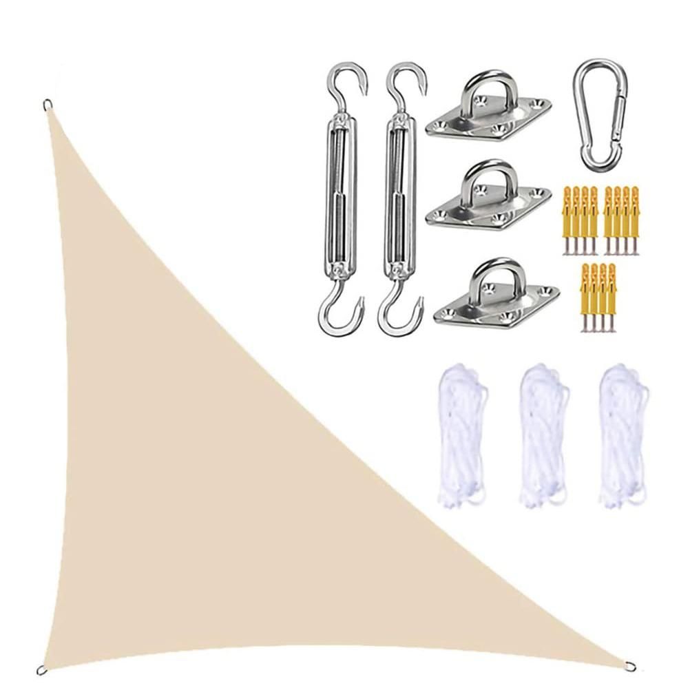 Garden Sail Canopy Waterproof UV Block Garden Shade Sails Sunshade for Outdoor view 2
