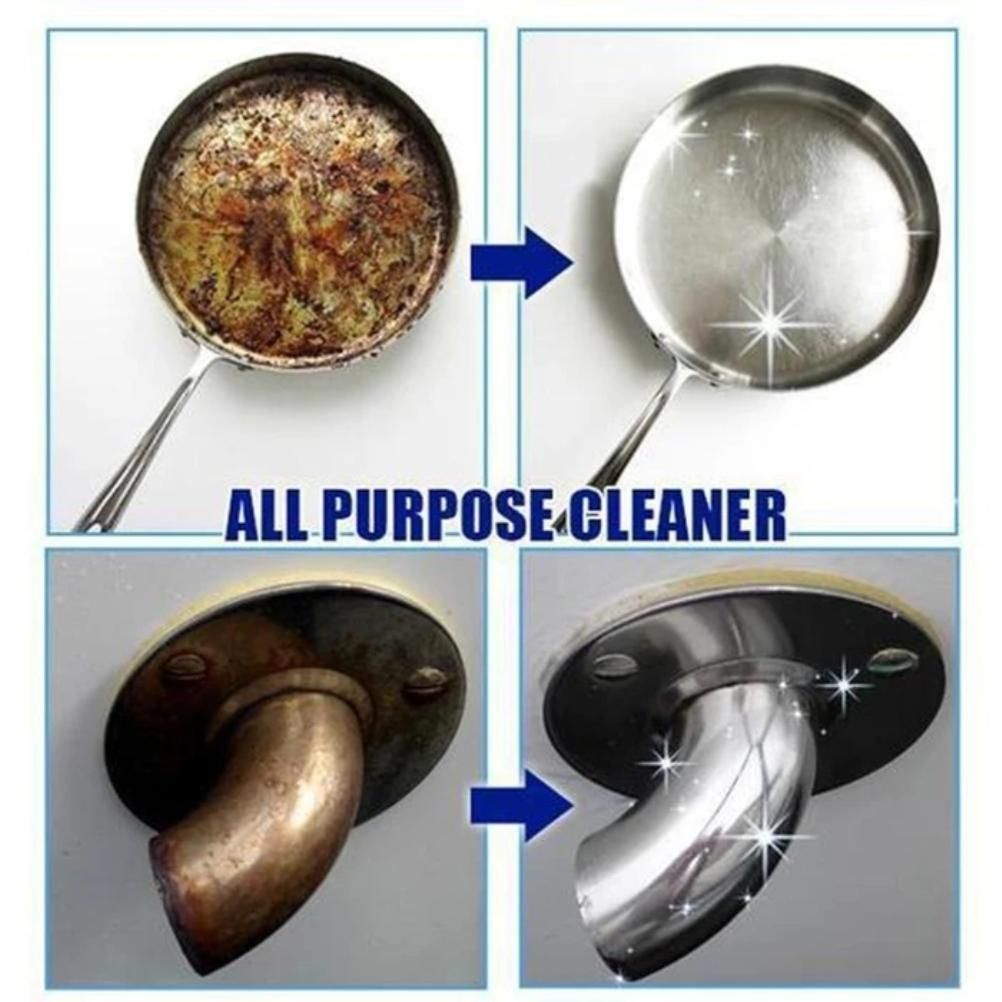 Stain Removing Cleaning Cream Home Kitchen Polishing Paste All Purpose Pot view 8