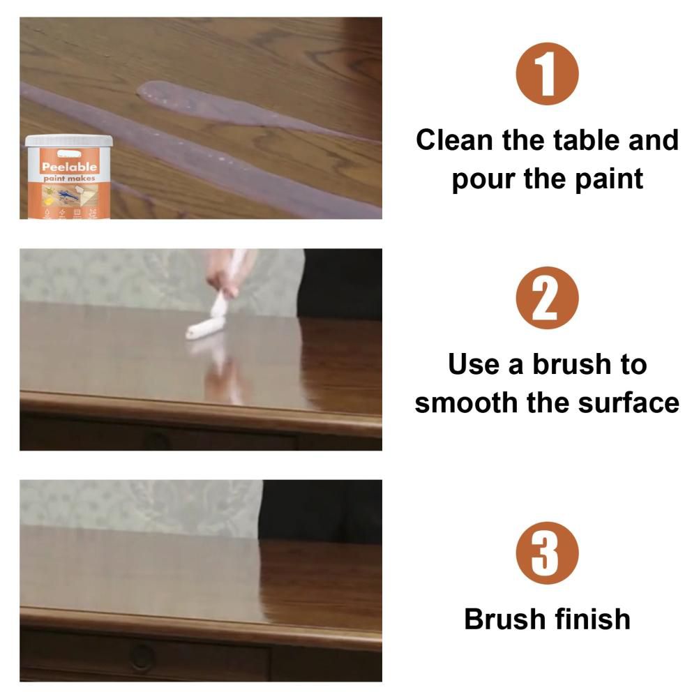Furniture Crystal Film Multipurpose Waterproof Transparent High Temperature view 5