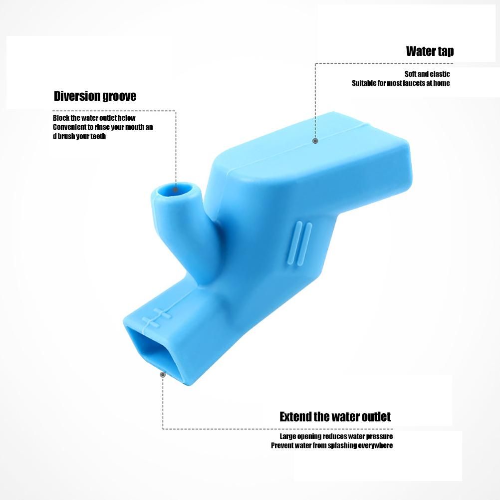2Pcs Kitchen Faucet Extender Tap Extender Sink Extension Tap Extension view 3