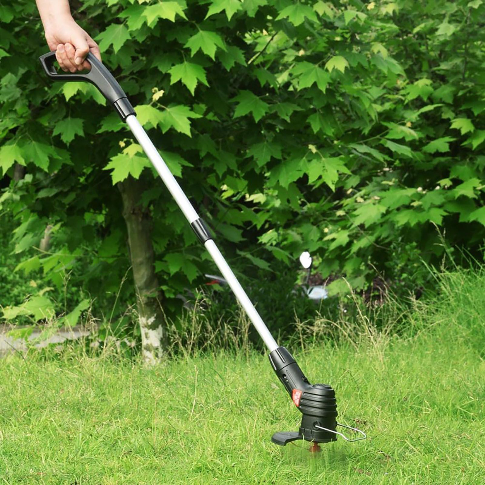 Garden Tool Cordless Lawn Trimmer Cordless Rechargeable Grass Trimmer String view 10