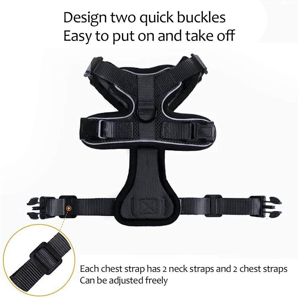 Cat Harness with Leash for Walking Escape Proof Adjustable Vest Harnesses for view 6