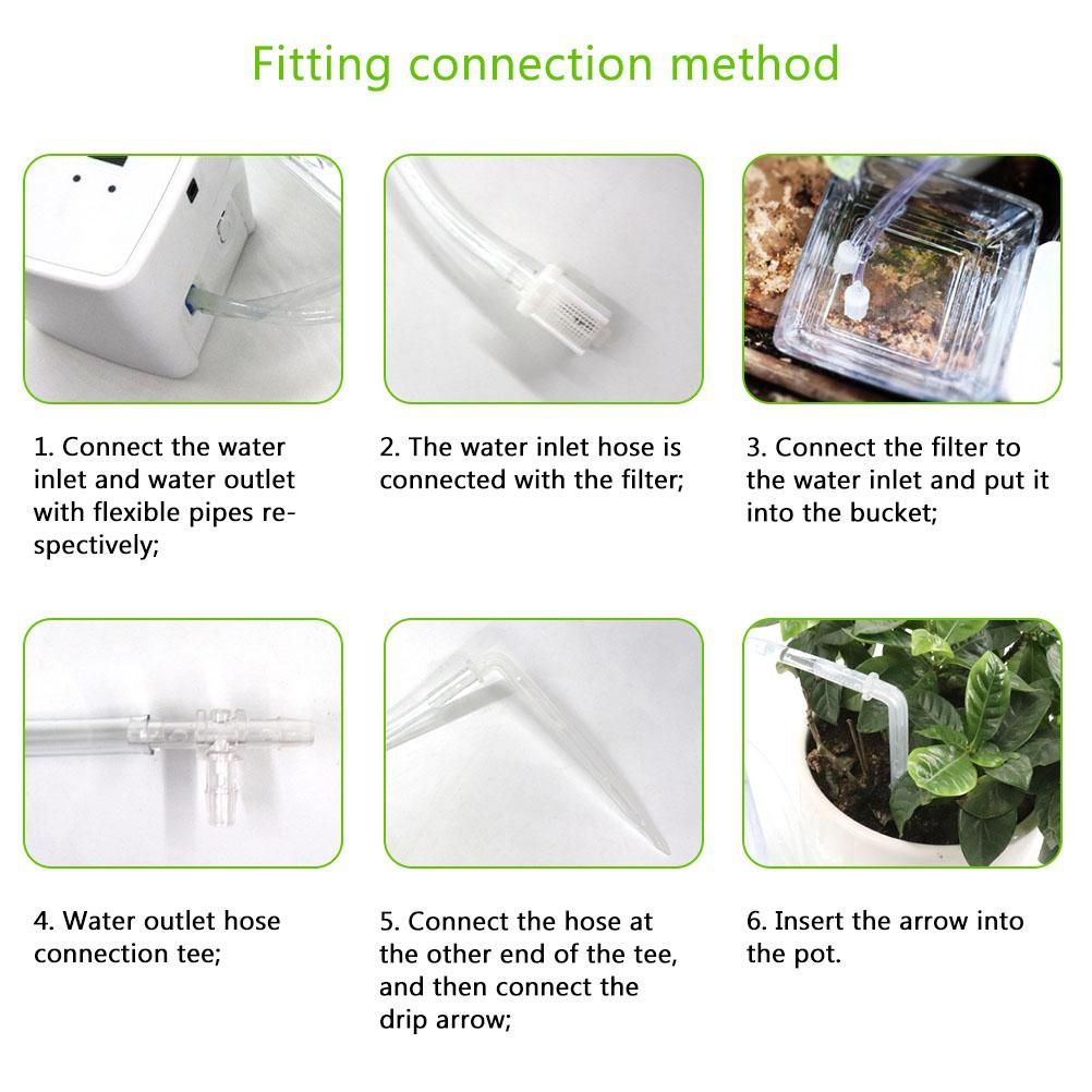 Wifi Double Pump Smart Watering System Smart Self Watering Timer Device Remote view 12