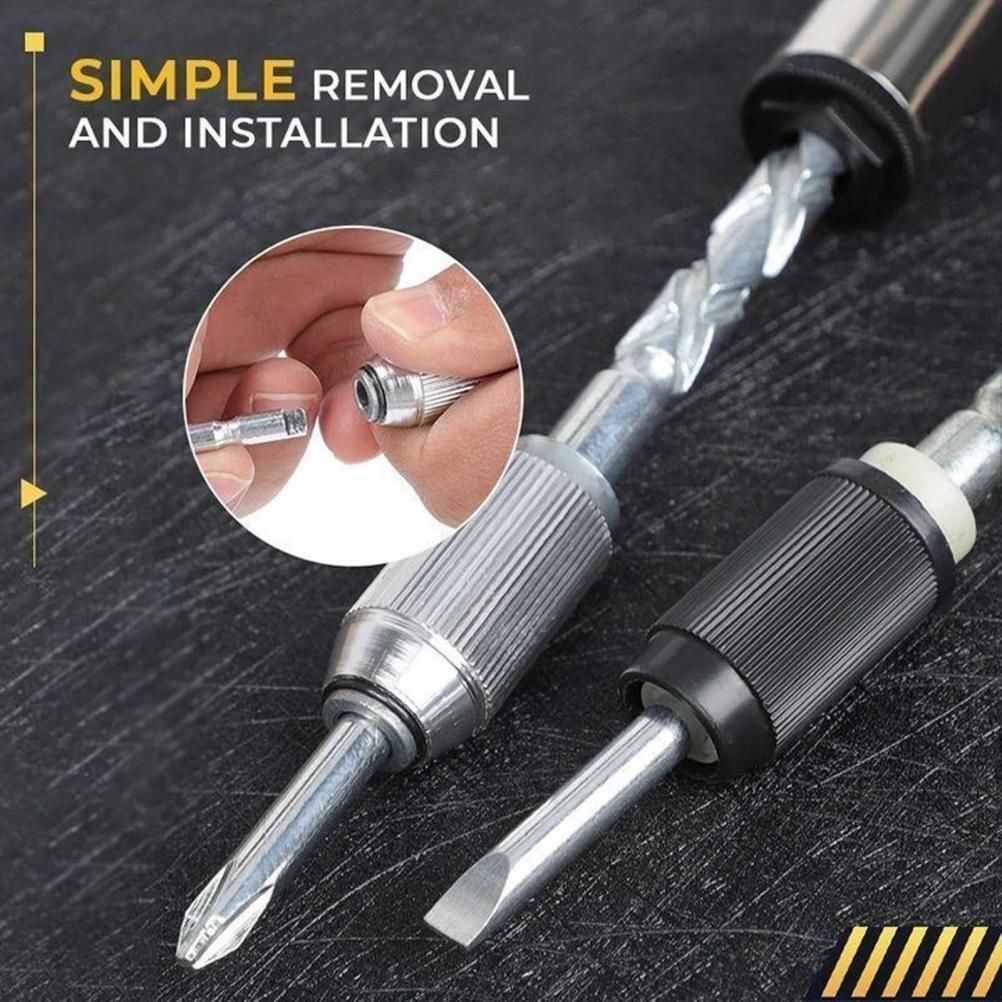 Push Pull Ratchet Screwdriver Adjustment Spiral Ratchet Screwdriver with 5 view 9