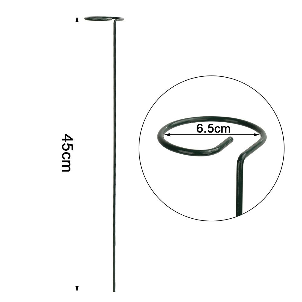 10PCS Plant Support Stake for Indoor Plants Iron Garden Plant Stem Support view 7