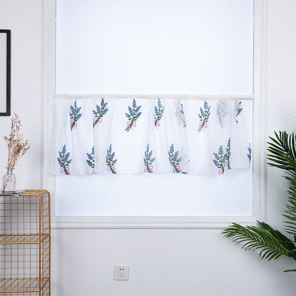 Transparent Window Gauze Colorful Decorative Curtain Home Wedding Decoration view 2