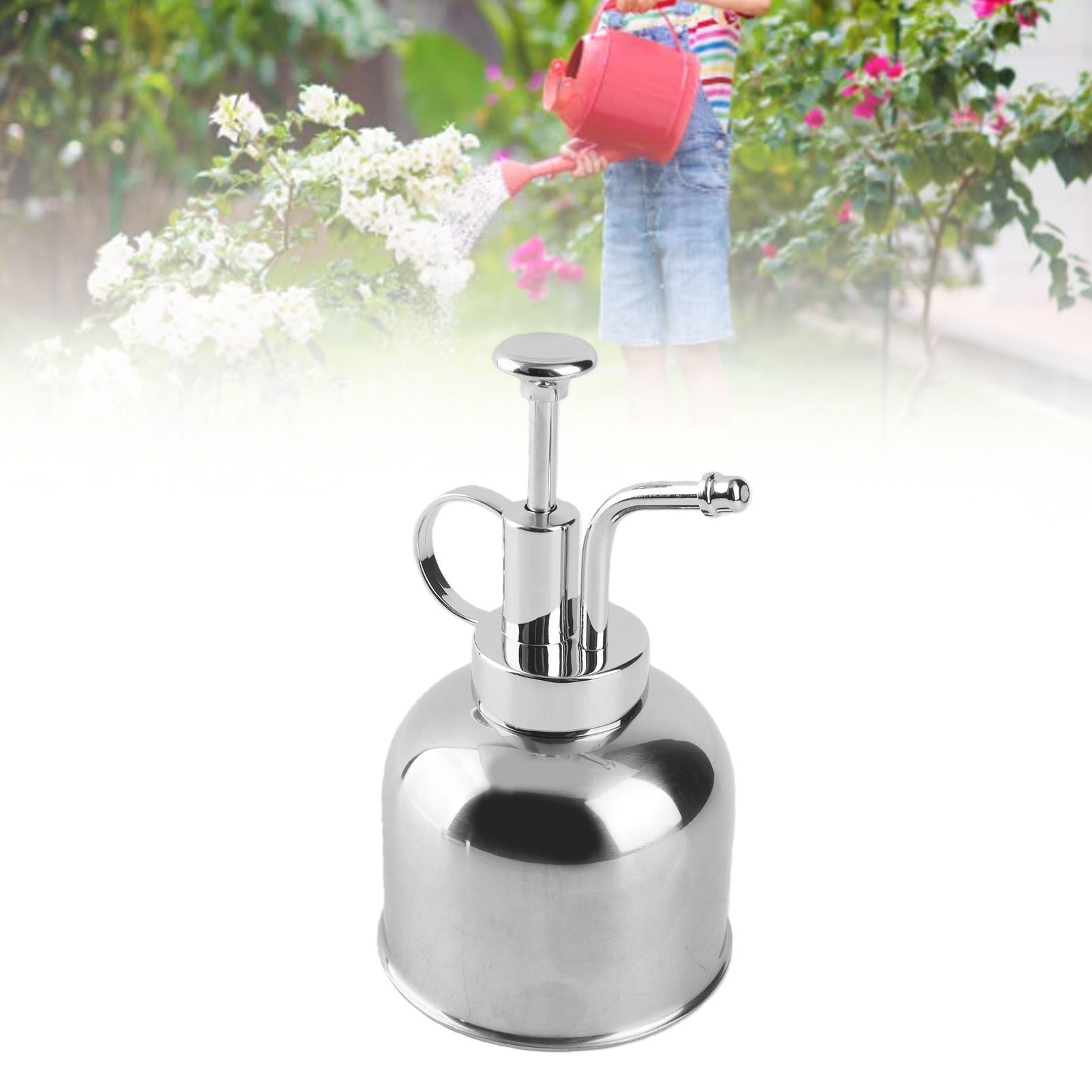Plant Mister Spray Bottle 300ML Stainless Steel Watering Can for Indoor Plants view 12