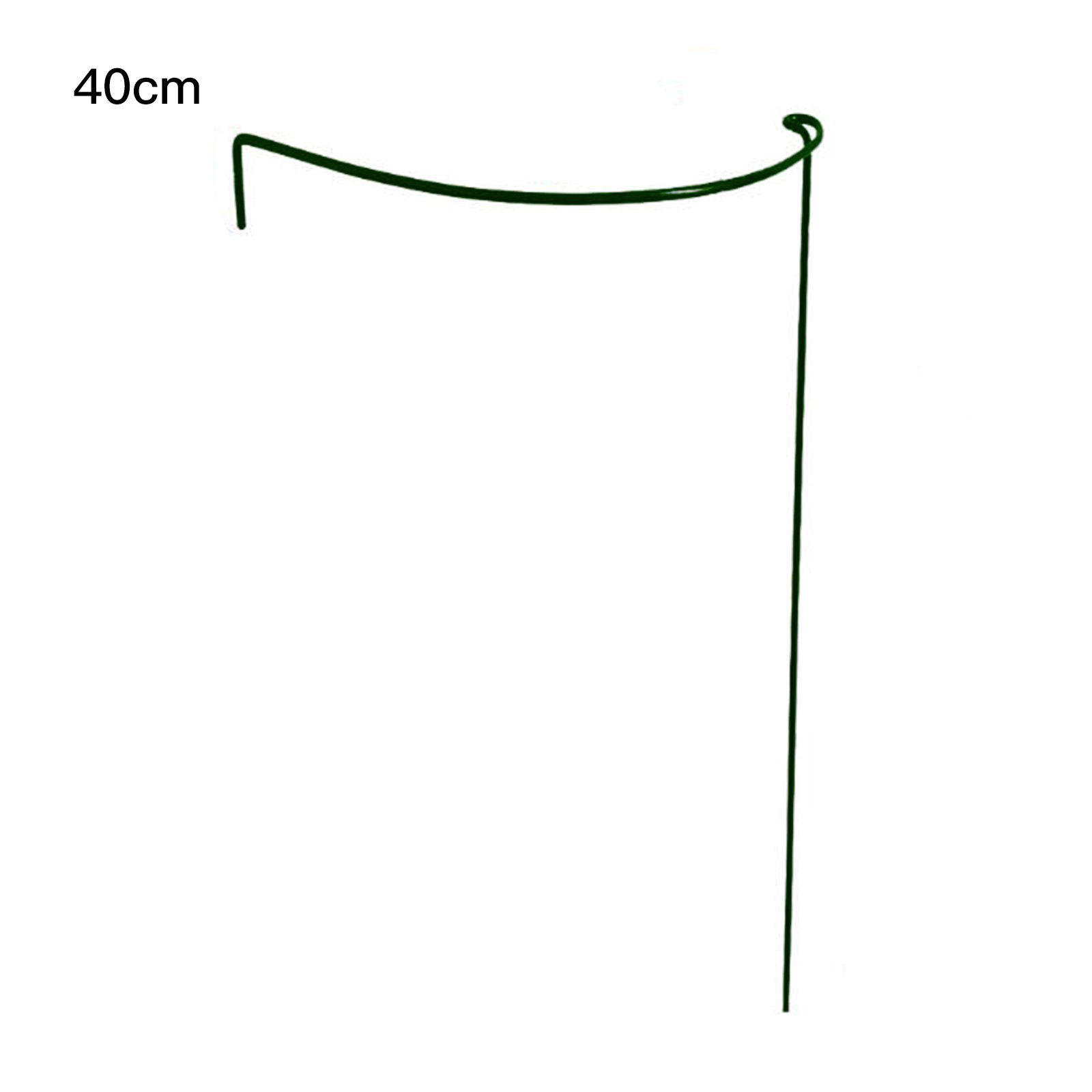 40cm Gardening Plant Cage Support Multifunctional Curved Metal Plant Support — image 1