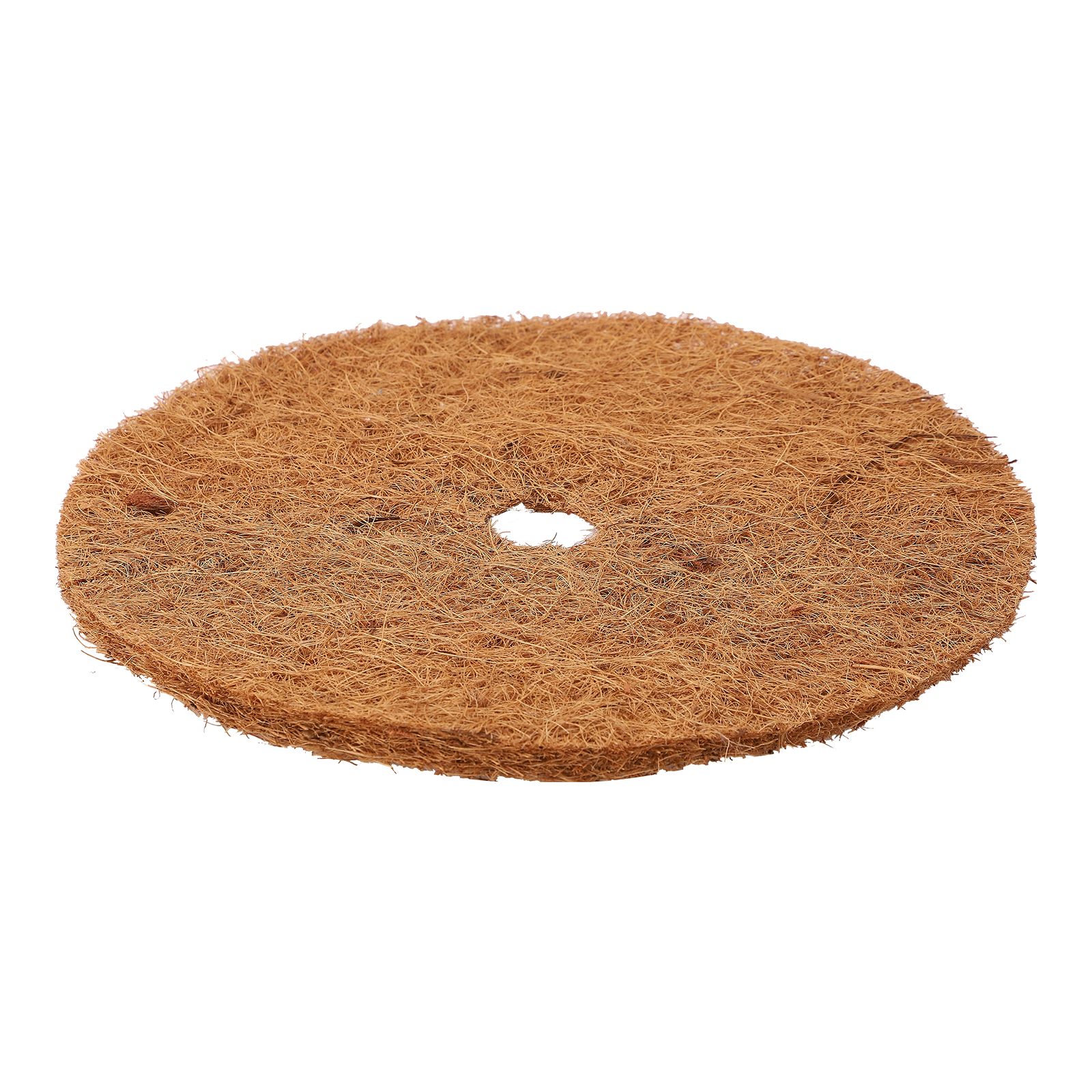 Coconut Fiber Mulch Ring 11.81 Inch Tree Protector Mat Plant Cover Ring for view 3