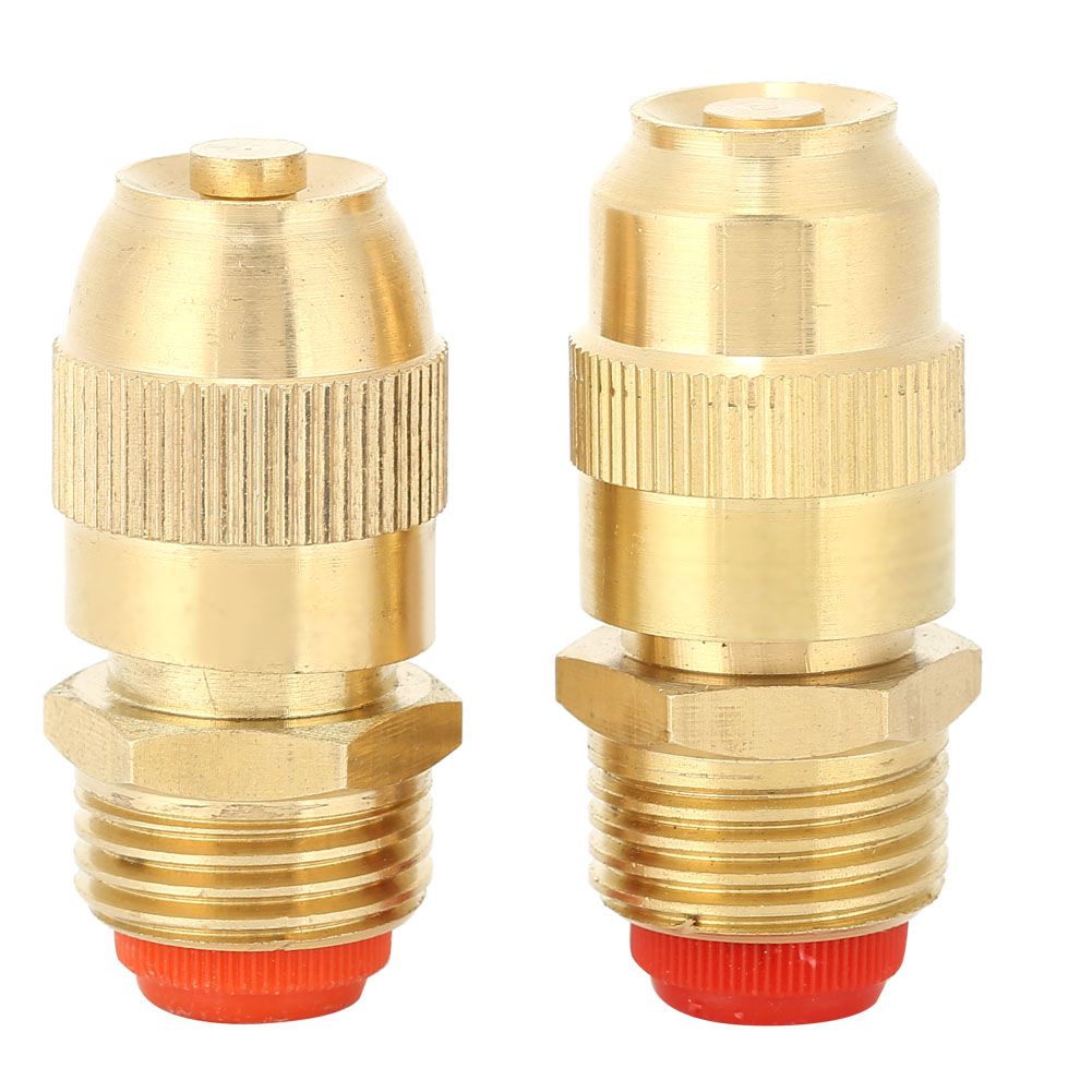 2Pcs G1/2 FNPT DN15 Copper Lawn Sprinkler Misting Water Nozzle Cooling view 2
