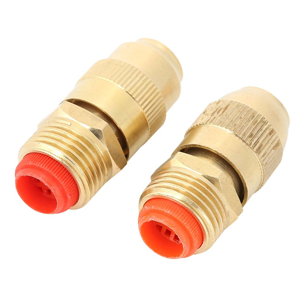 2Pcs G1/2 FNPT DN15 Copper Lawn Sprinkler Misting Water Nozzle Cooling view 9
