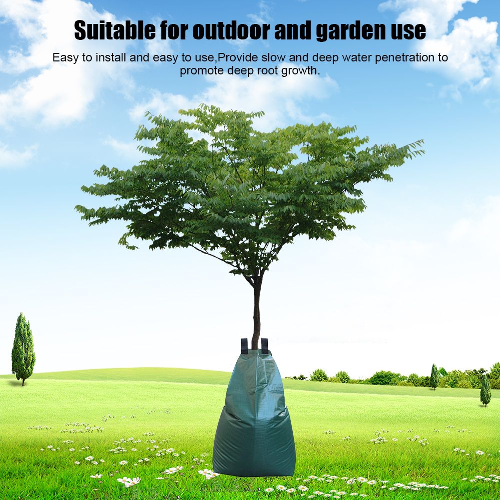 20 Gallons Storage Capacity PVC Drip Bag Garden Irrigation Watering Bag Garden view 7