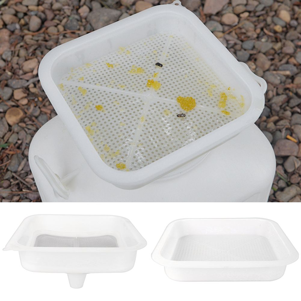 Double Layer Food Grade Honey Strainer Filter Sieve Beekeeping Equipment Tools view 4