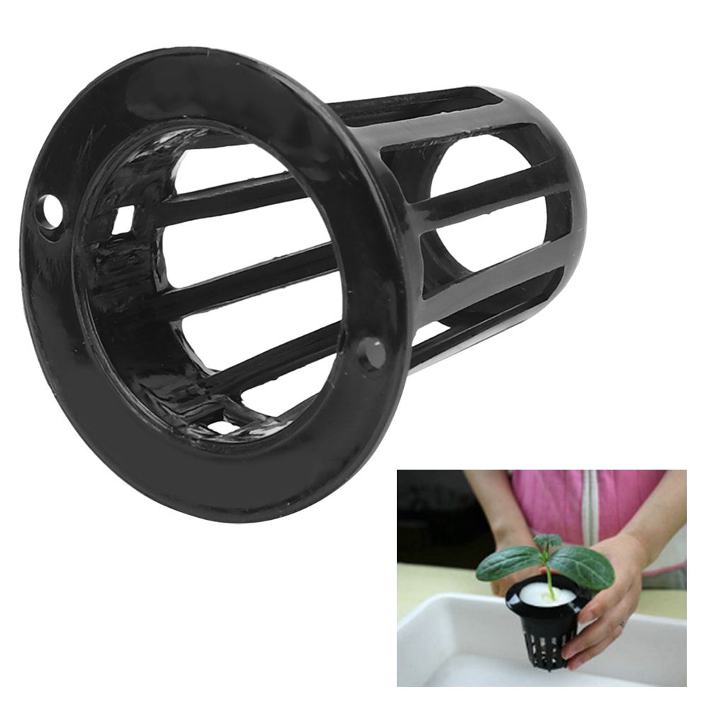 100Pcs Greenhouse Hydroponics Mesh Pot Soilless Cultivation Plant Flower view 3
