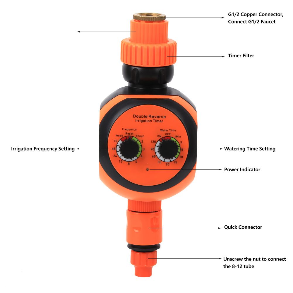 Garden Irrigation Automatic Timer Intelligent Plant Flower Watering Controller view 7