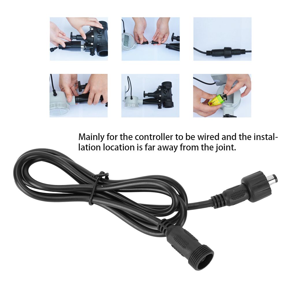 1m Plastic Greenhouse Garden Waterring Irrigation Controller Extension Cord view 7