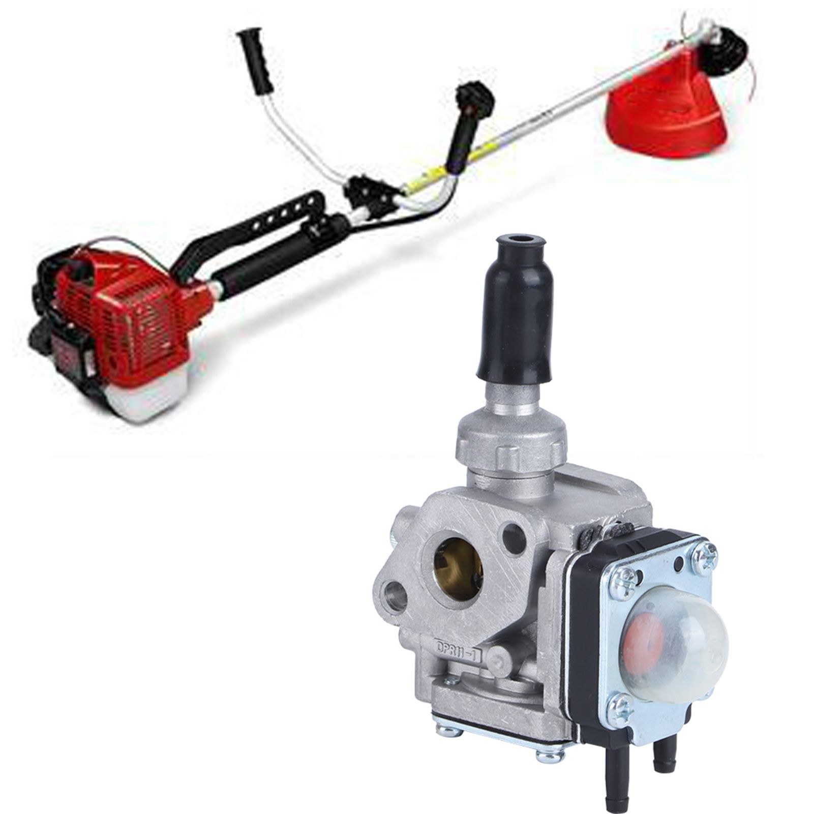 Outdoor Gardening Tool Lawn Mower Carburetor Carb Replacement for TH43 TH48 Engine view 6