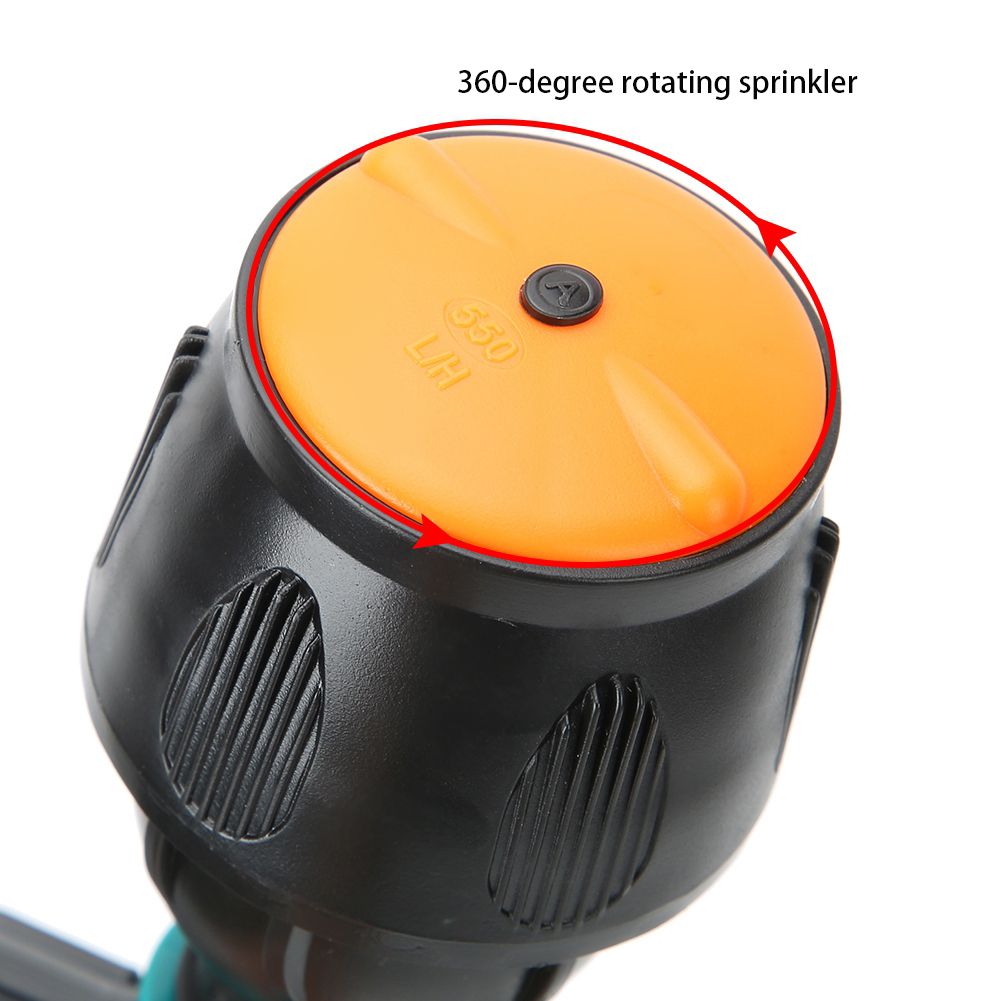 360 Degrees Rotating Lawn Water Sprinkler Garden Irrigation Watering Cooling view 9