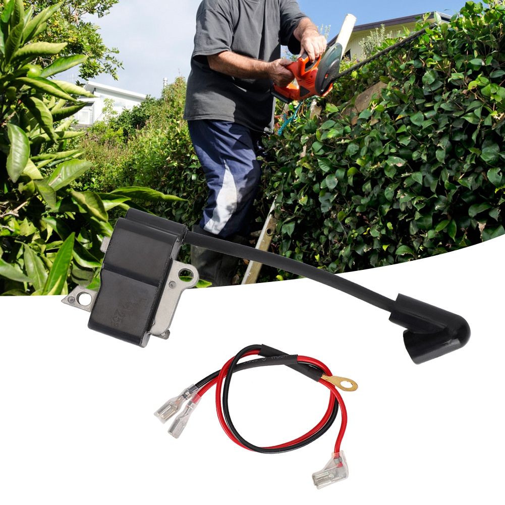 Garden Chainsaw Ignition Coil Replacement Accessories Parts Fit for HUS445 view 3
