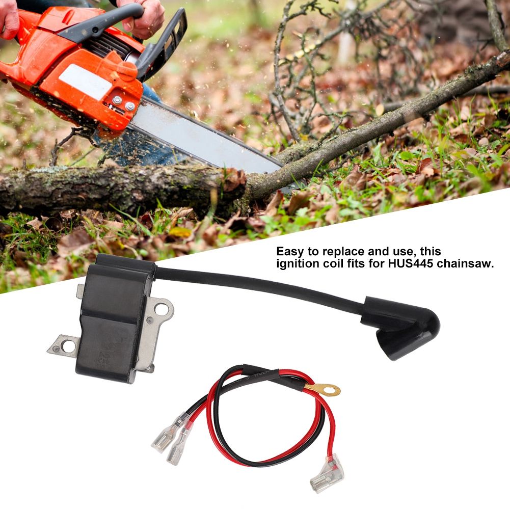 Garden Chainsaw Ignition Coil Replacement Accessories Parts Fit for HUS445 view 9