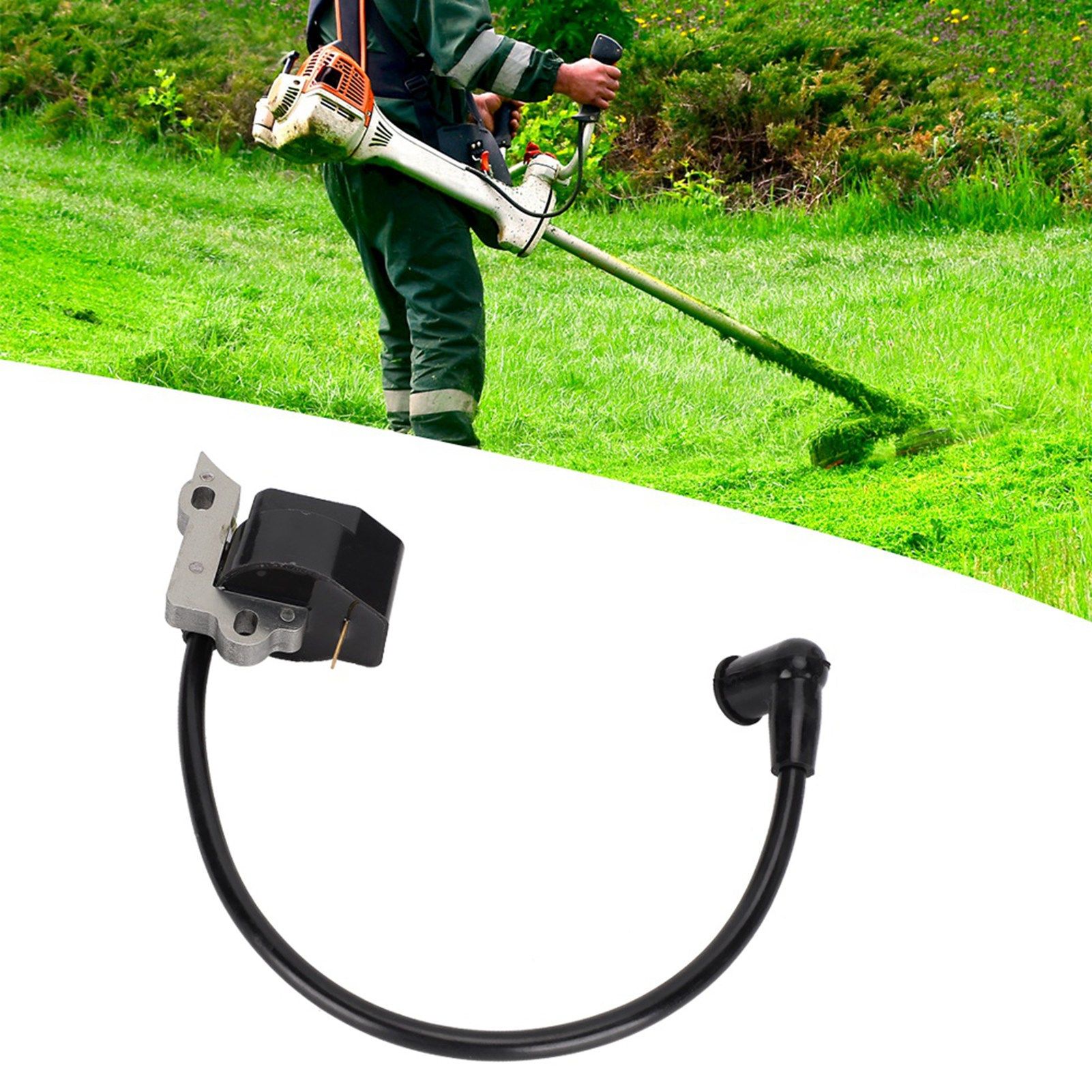 Garden Chainsaw Ignition Coil Replacement Accessories Parts Fit for Lawn Mower view 3