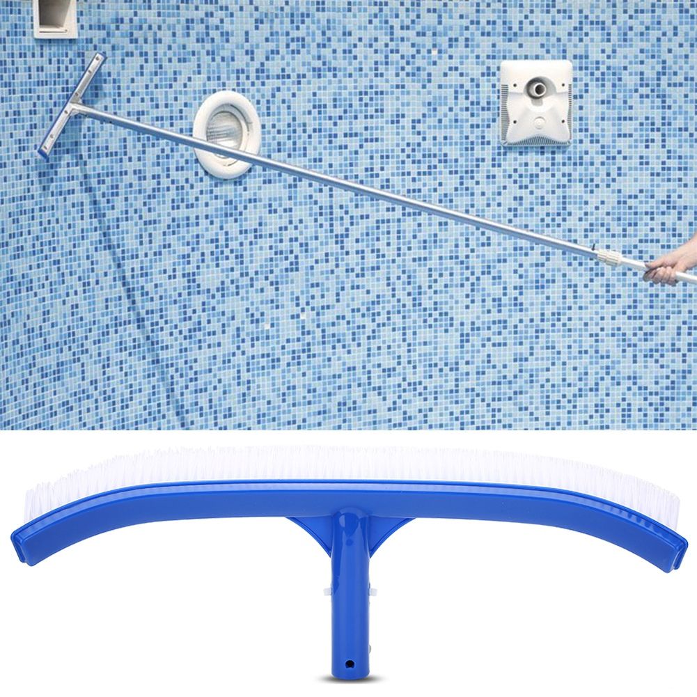18 Inch Swimming Pool Wall Bottom Cleaning Brush Swimming Pool Cleaning Tool view 3