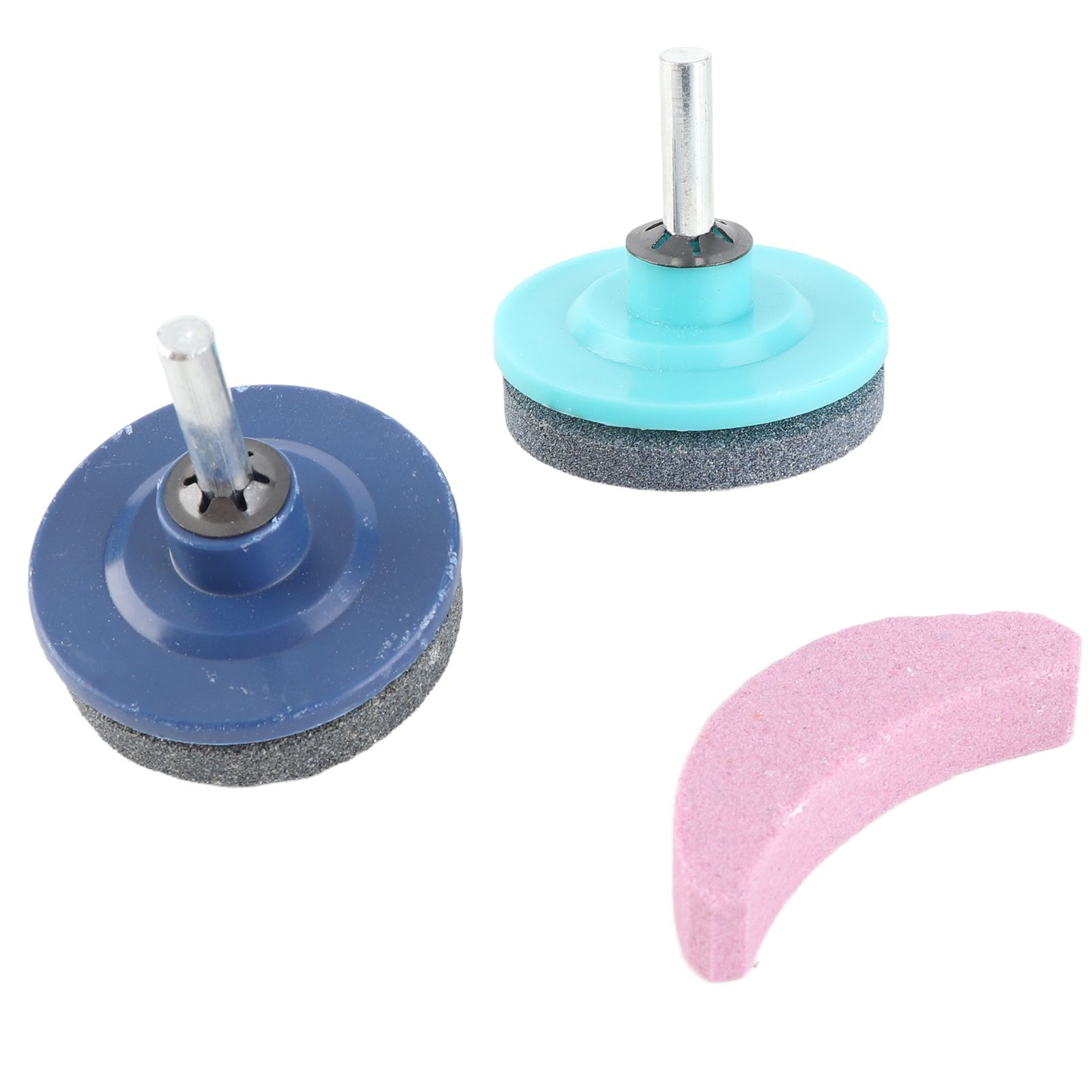 3Pcs/Set Universal Lawn Mower Trimmer Blade Sharpener Grinding Sharpening view 2