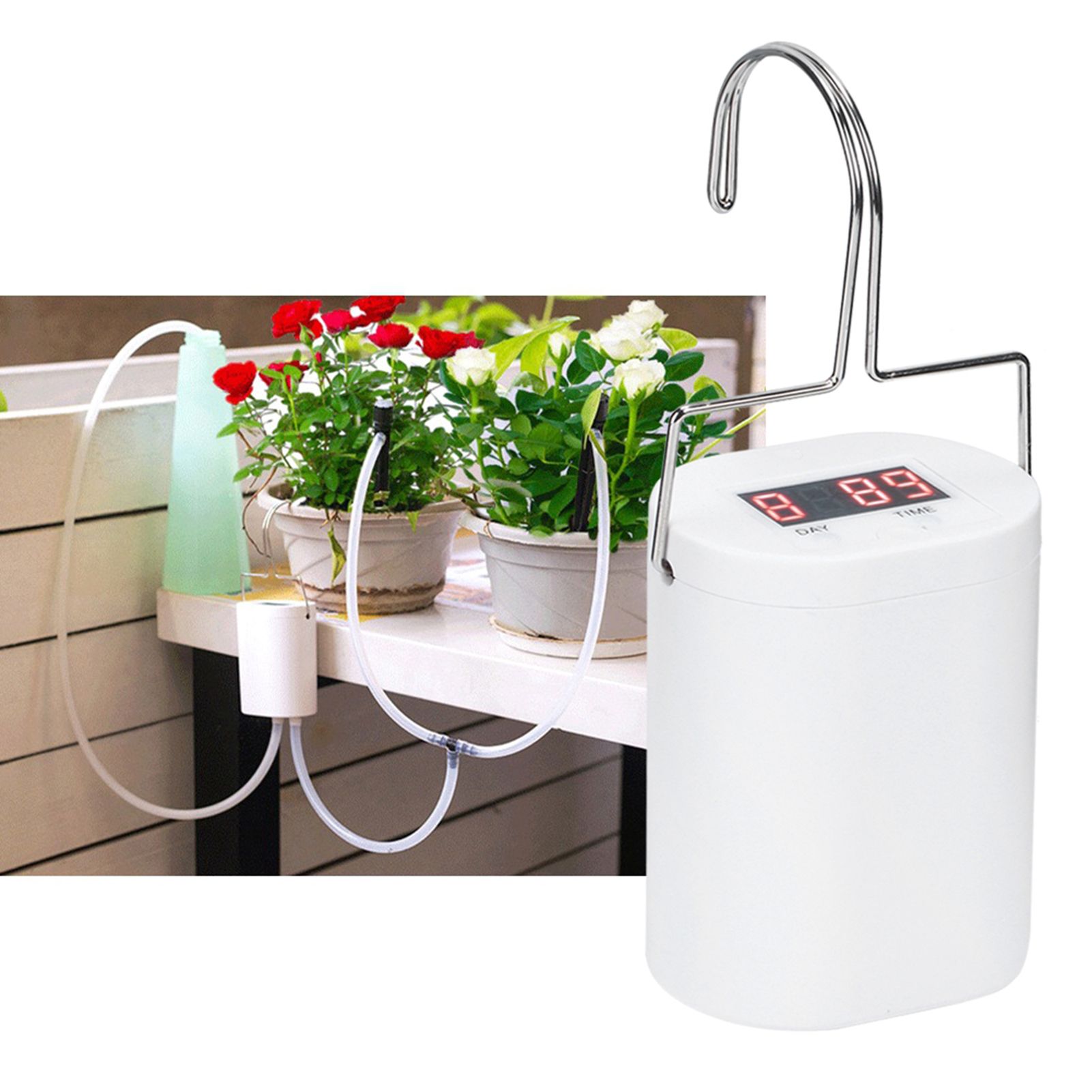 Intelligent Charging Potted Plant Timing Watering Kit Office Home Automatic — image 1
