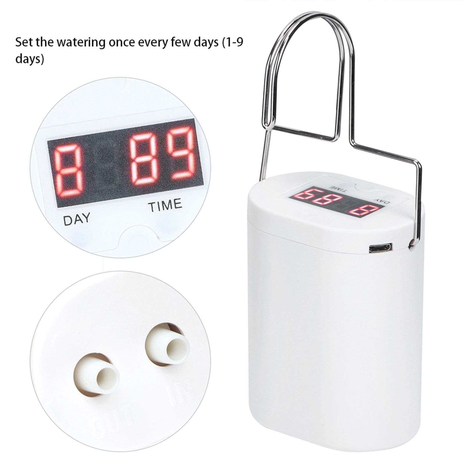 Intelligent Charging Potted Plant Timing Watering Kit Office Home Automatic view 7