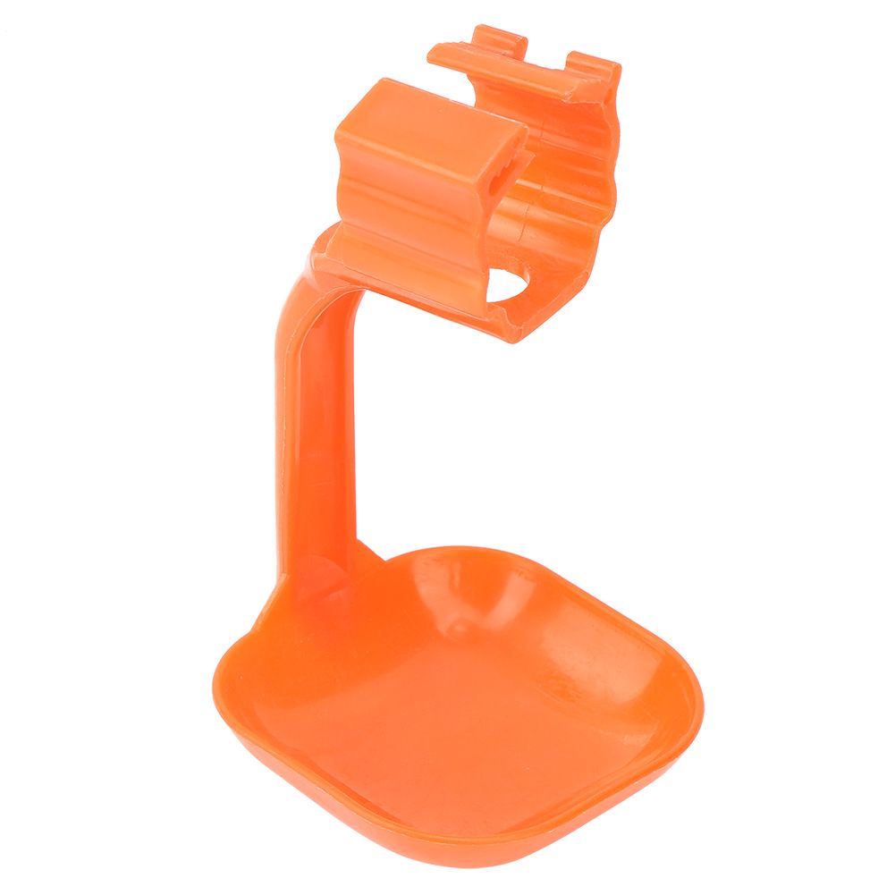 10Pcs Chicken Nipple Drinker Cups Waterer Hanging Cup Bent Arm Farm Supplies view 3