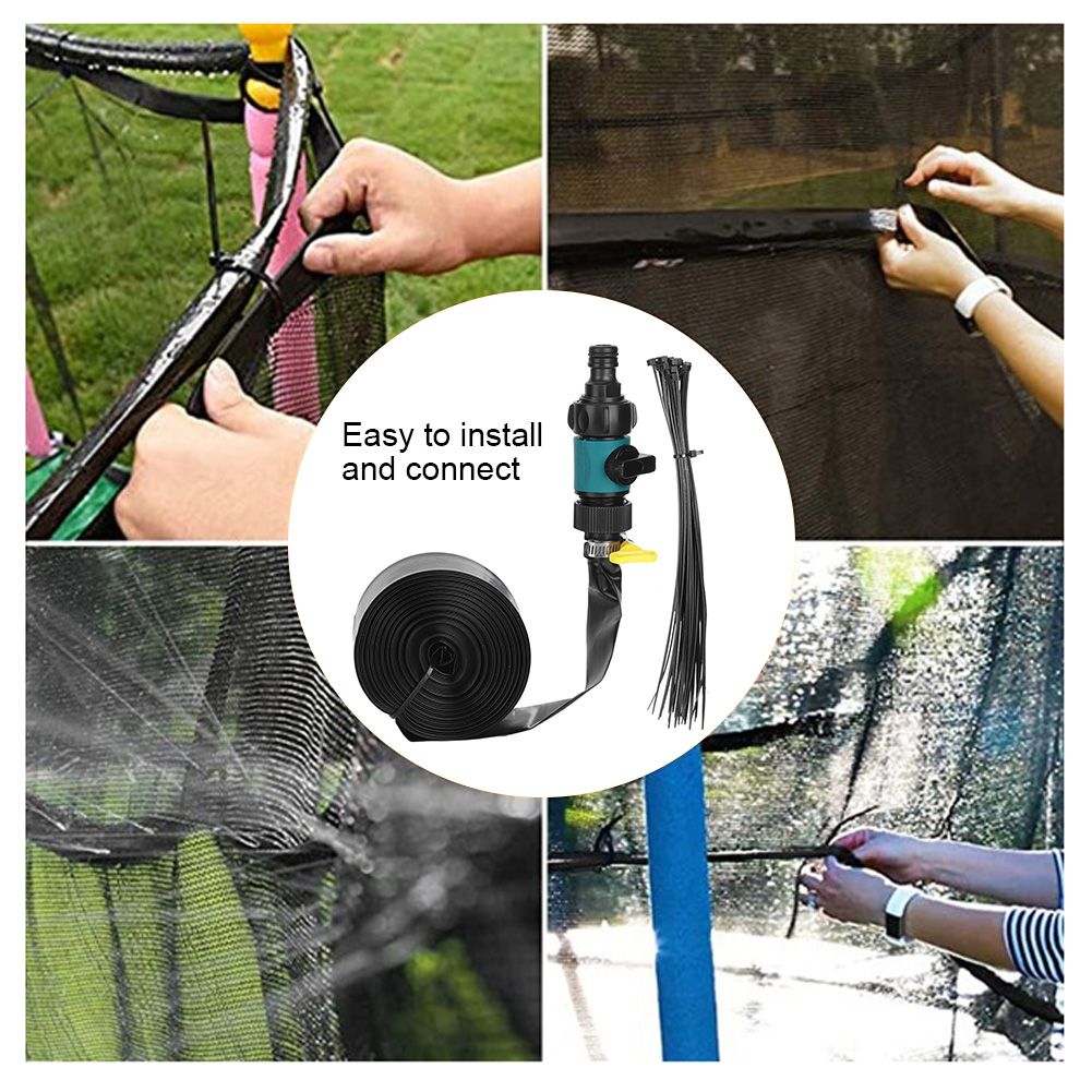Garden Trampoline Water Sprinkler Hose Outdoor Cooling Watering Tool Summer view 8