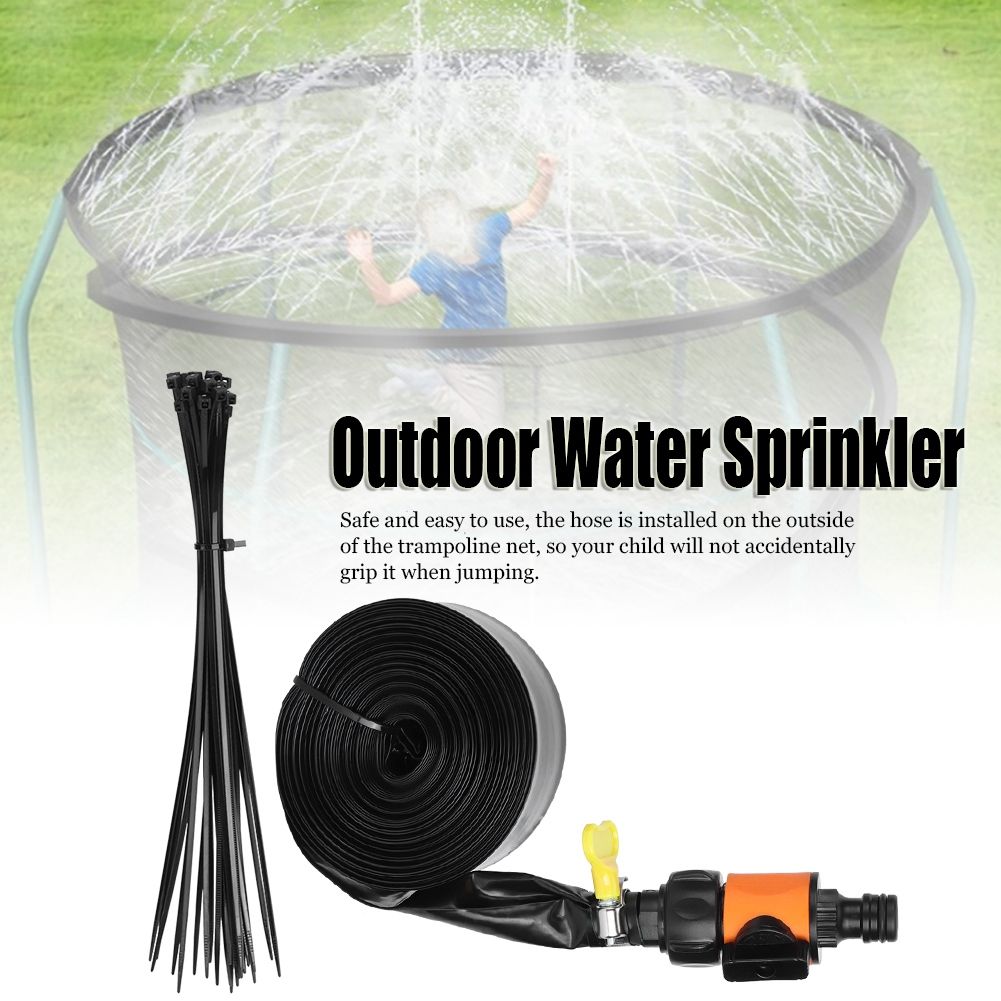 Water Sprinkler Hose Garden Irrigation Cooling Tool Trampoline Sprinkler view 8