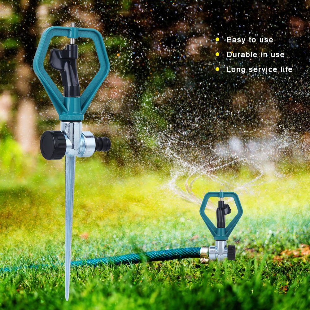 360 Degrees Rotating Lawn Sprinkler Garden Farm Irrigation Nozzles Agriculture view 8