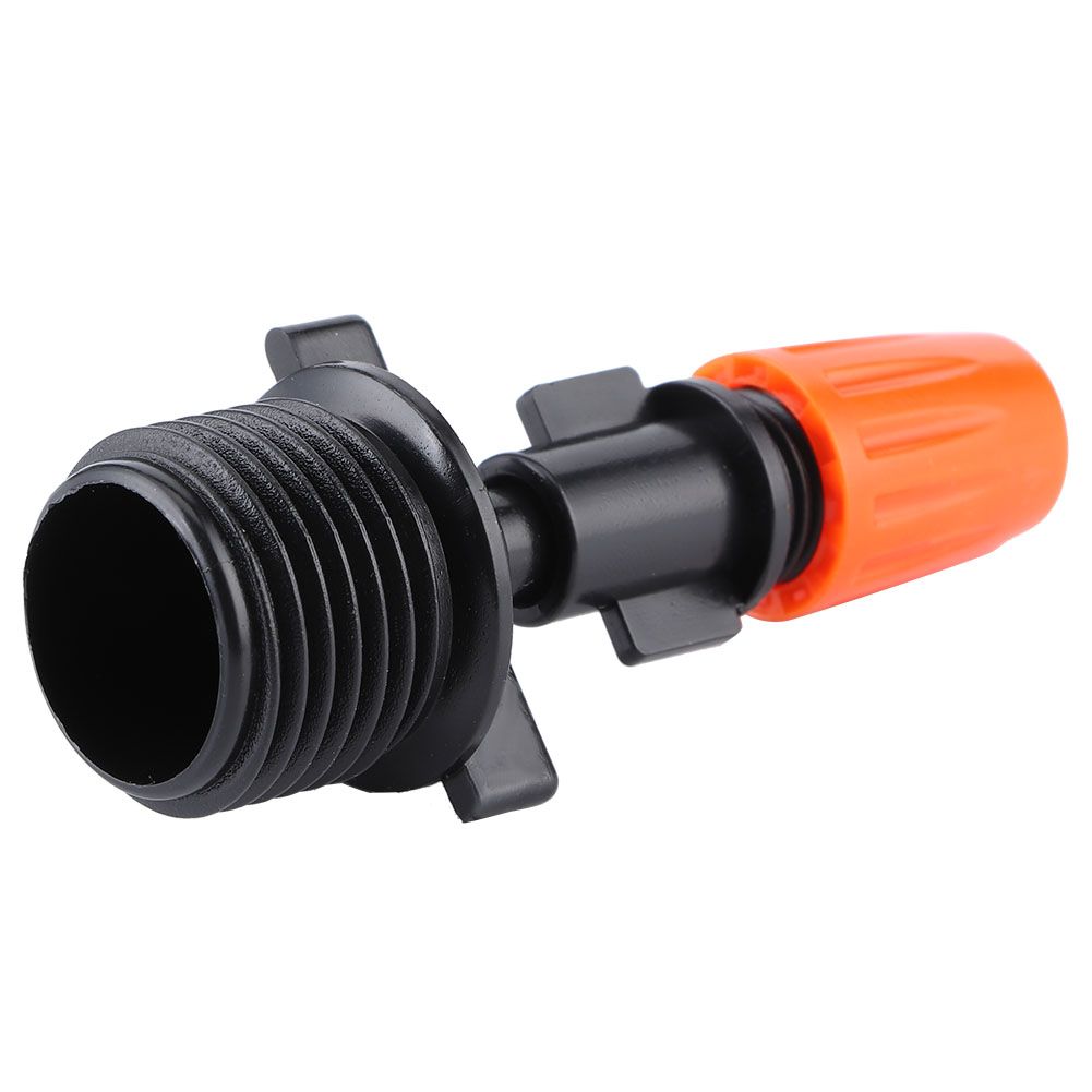 20Pcs G1/2in Single Head Orange Garden Irrigation Misting Spray Nozzle for view 3
