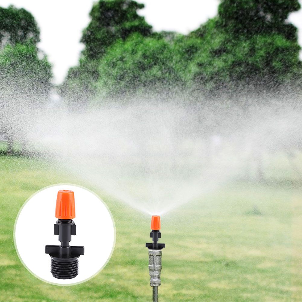 20Pcs G1/2in Single Head Orange Garden Irrigation Misting Spray Nozzle for view 6