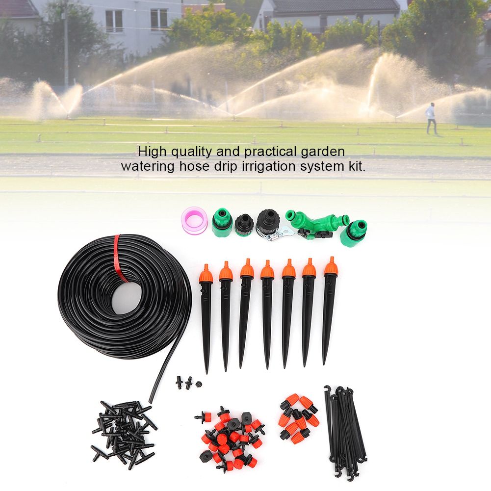 35m Adjustable Dripper Micro Sprinkler Automatic Watering Kit Garden Drip view 12