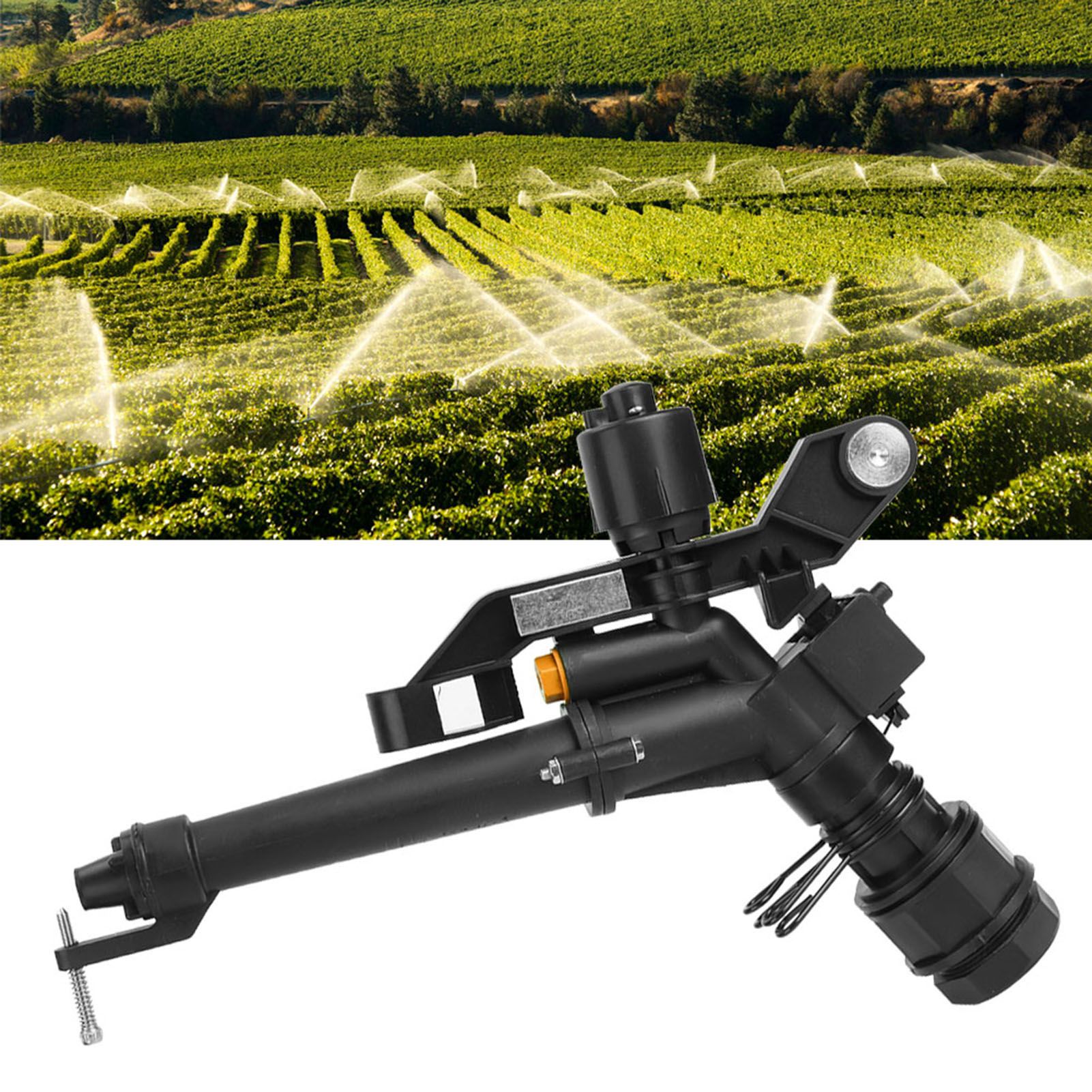 1.5in to 1in DN25 Female Thread Adjustable 360 Degree Rotating Rocking Arm view 9
