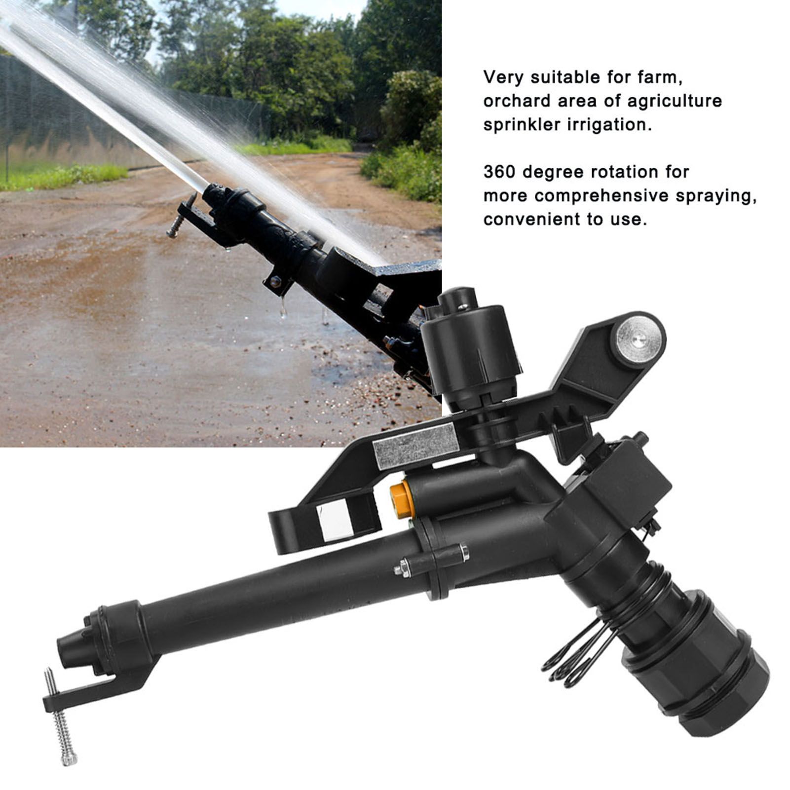 1.5in to 1in DN25 Female Thread Adjustable 360 Degree Rotating Rocking Arm view 11