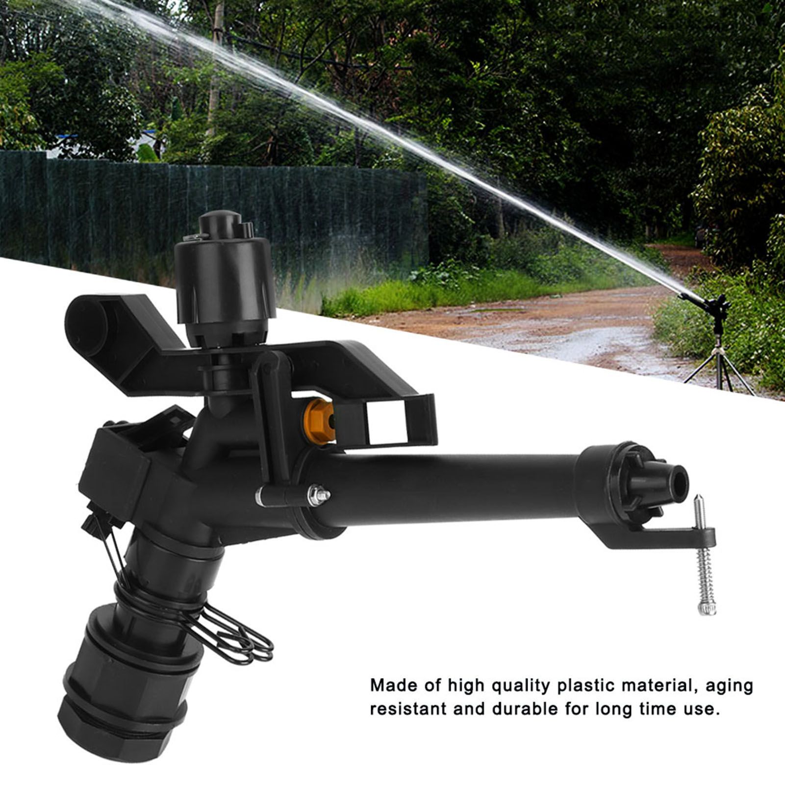 1.5in to 1in DN25 Female Thread Adjustable 360 Degree Rotating Rocking Arm view 12